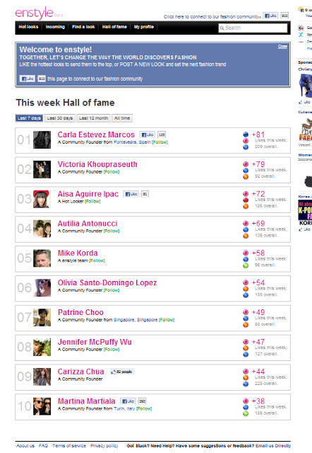 Enstyle: Hall of Fame!