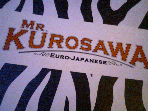 Mr. Kurosawa: Euro-Japanese Restaurant