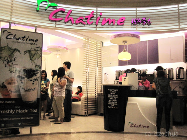 Chatime and Christmas Shopping