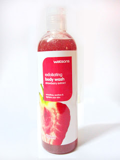 What’s on my table? Watsons Exfoliating Body Wash