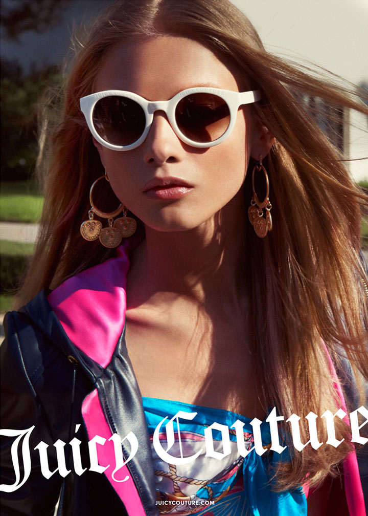 Juicy Couture Spring 2012 Ad Campaign - Anna Selezneva - Carizza Chua