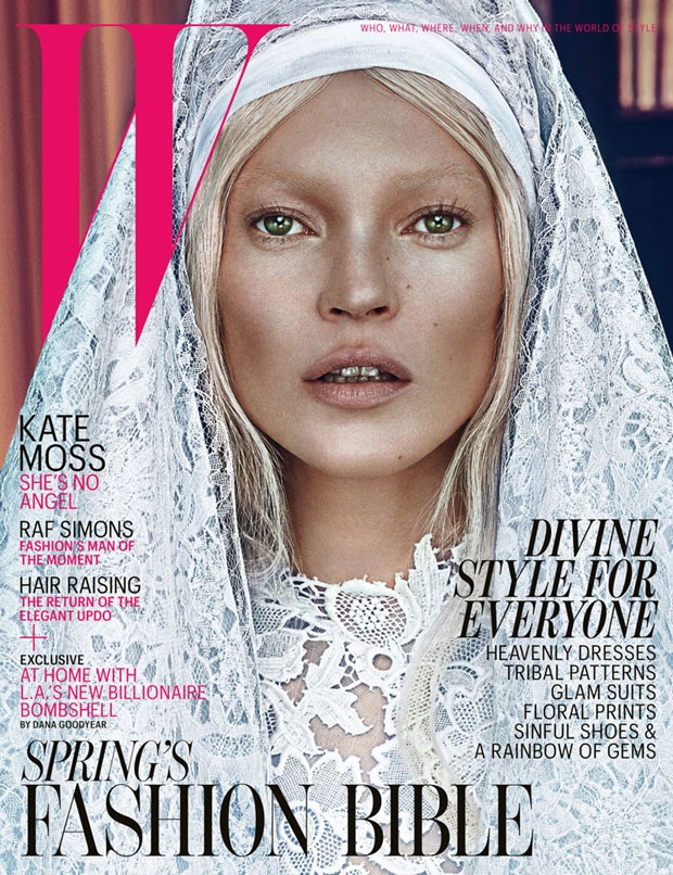 W’s Bible with the Good and the Bad Kate Moss