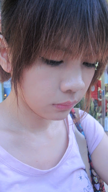 Bored at Metro Walk