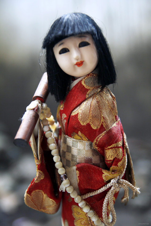 Japanese ceramic sales dolls