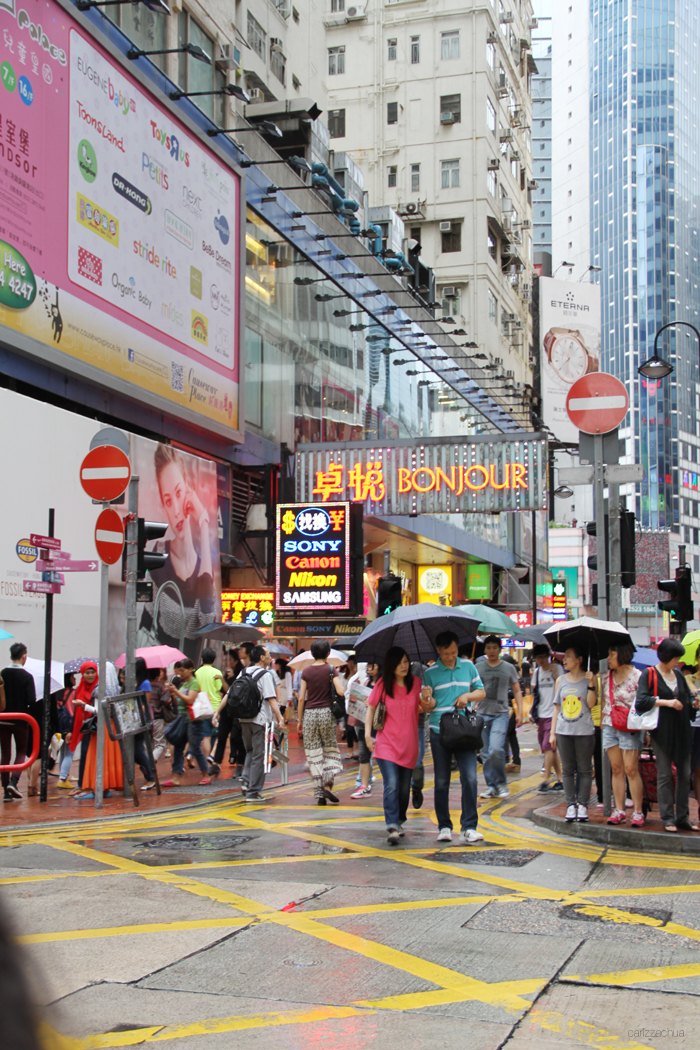 Shopping around Hongkong