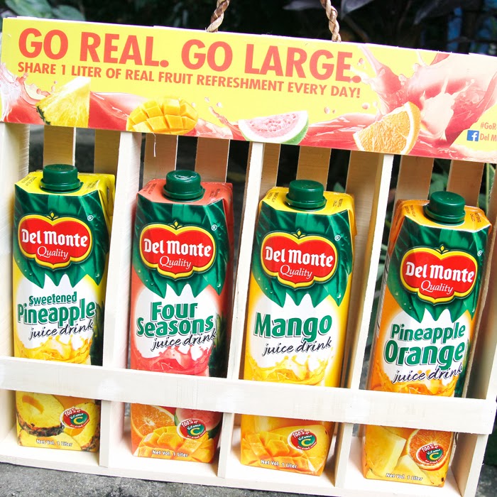 Go Real, Go Large with Del Monte Juice Drinks!