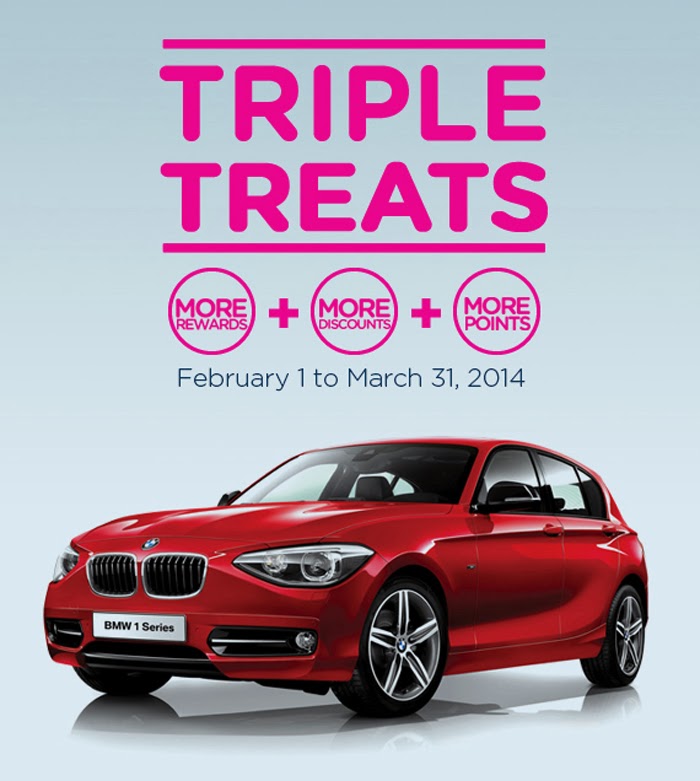 Watson’s Triple Treats! Win BMW, Iphone, Ipad Mini, or GCs!