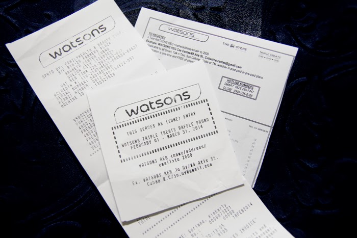 Watsons Bi-Weekly Draw Winners