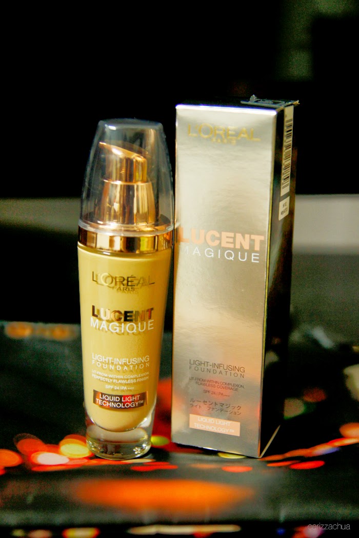 L’oreal Lucent Magique Foundation and Highlighter
