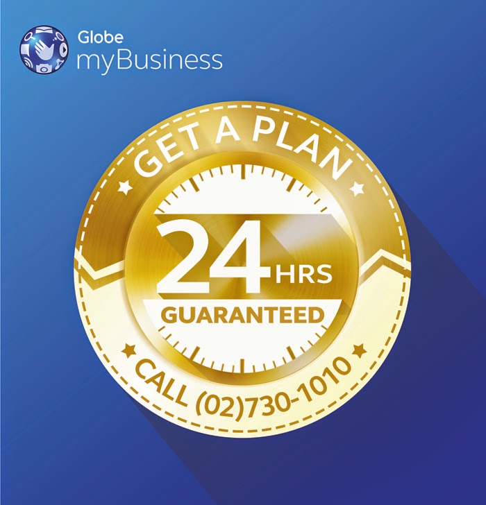 24-hour Service Guarantee from Globe myBusiness