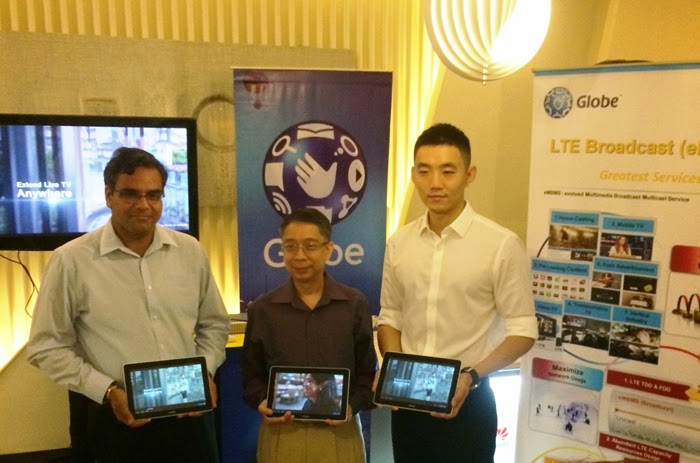 Globe Telecom showcases LTE CA, LTE eMBMs technologies