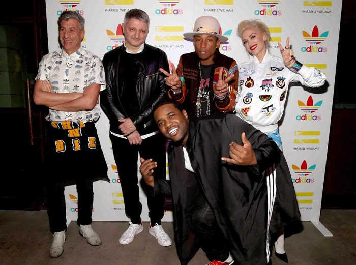 Pharrell Williams and adidas Celebrates Collaboration in LA