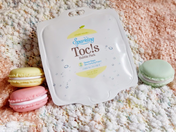 Etude House Sparkling Tocs Bubble Pack Review