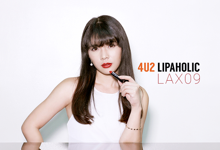 4U2 Lipaholic Lipstick in LAX09