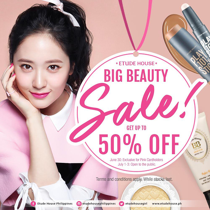 Etude House Big Beauty Sale 2016