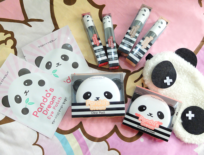 Playing With Tony Moly Panda’s Dream Collection