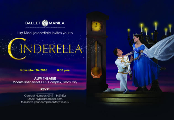 Ballet Manila’s Cinderella – An Original Production