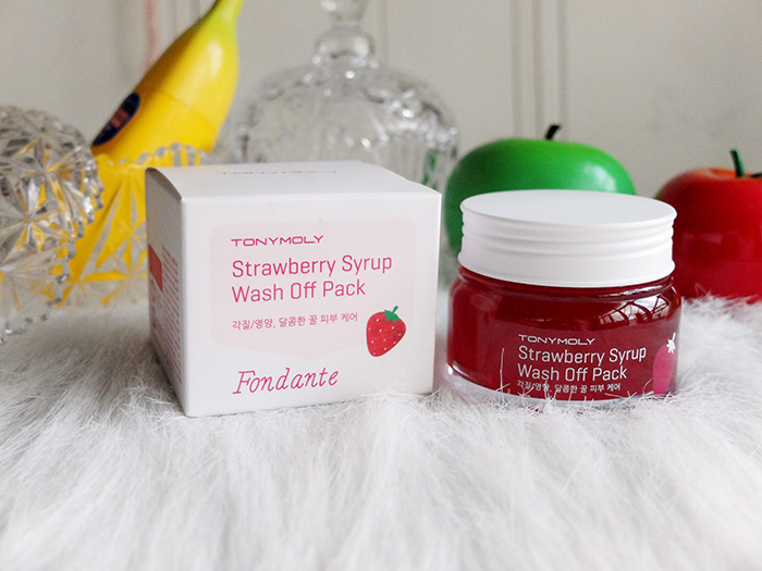 Sweet Syrup on my Face with TonyMoly Fondante Strawberry Syrup Wash Off Pack
