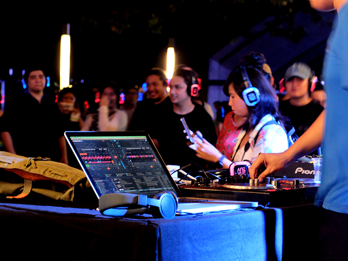 Silent Disco at the Ayala Triangle Gardens