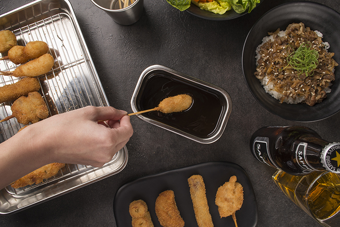 Kushikatsu Daruma Serves Perfection on a Skewer Stick