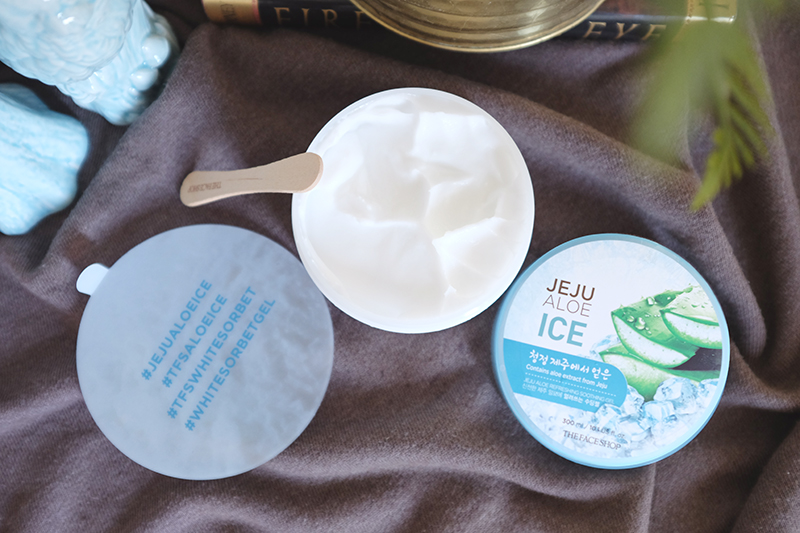 The Face Shop’s Jeju Aloe Ice is like Ice Cream on my Face!