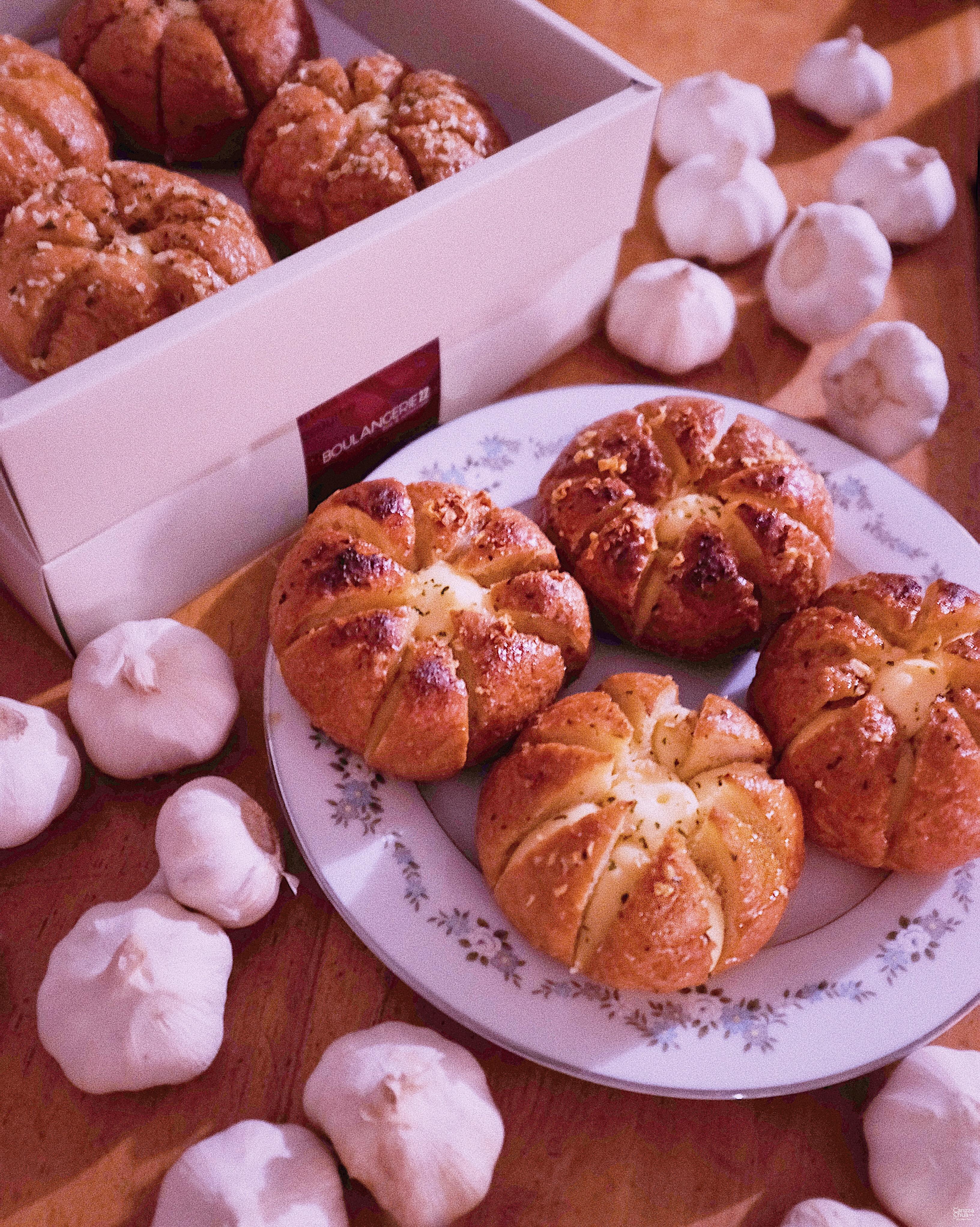 Boulangerie22’s Korean Cream Cheese Garlic Bread