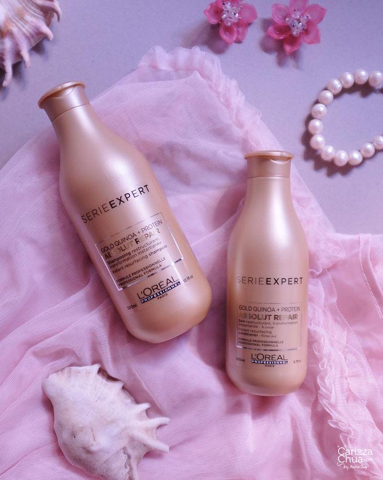 Salon At Home: LÓreal Serie Expert Absolut Repair Gold Quinoa & Protein