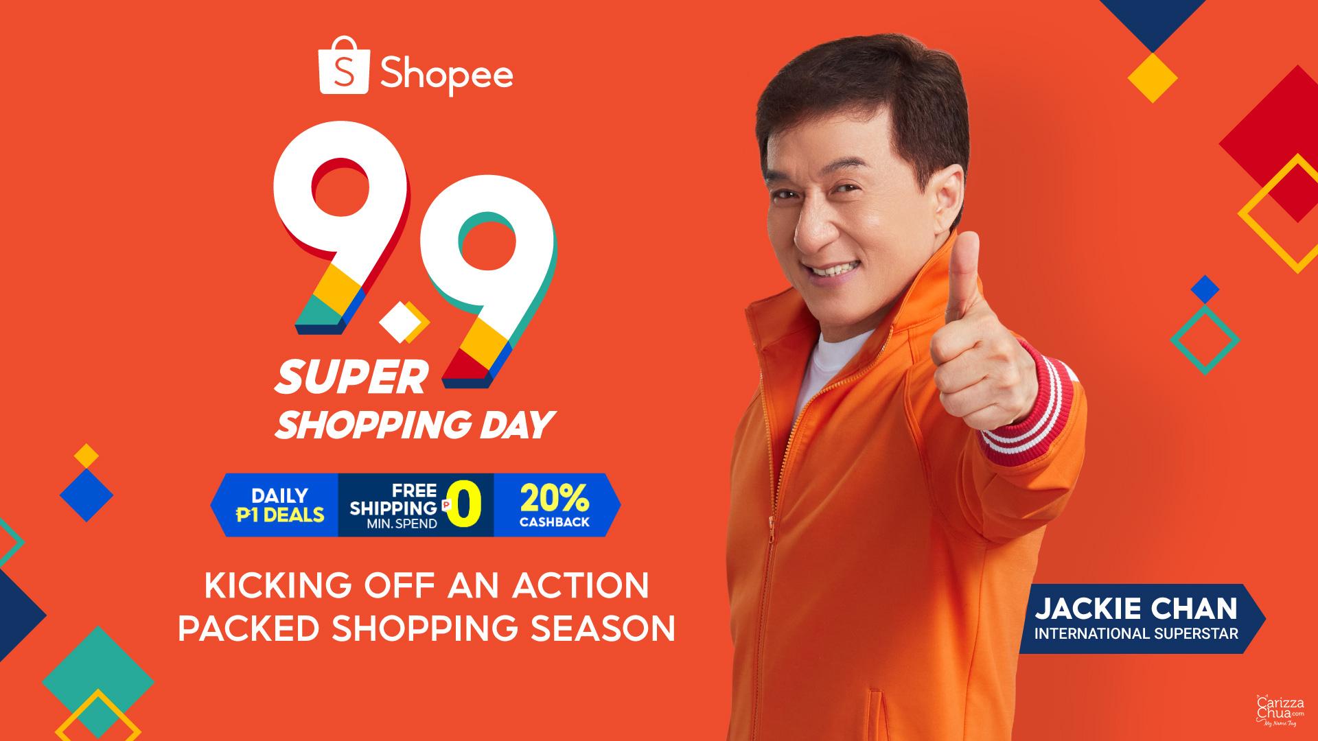 Shopee 9.9 Super Shopping Day is the Most Action-Packed Year-End Shopping Season with International Superstar, Jackie Chan