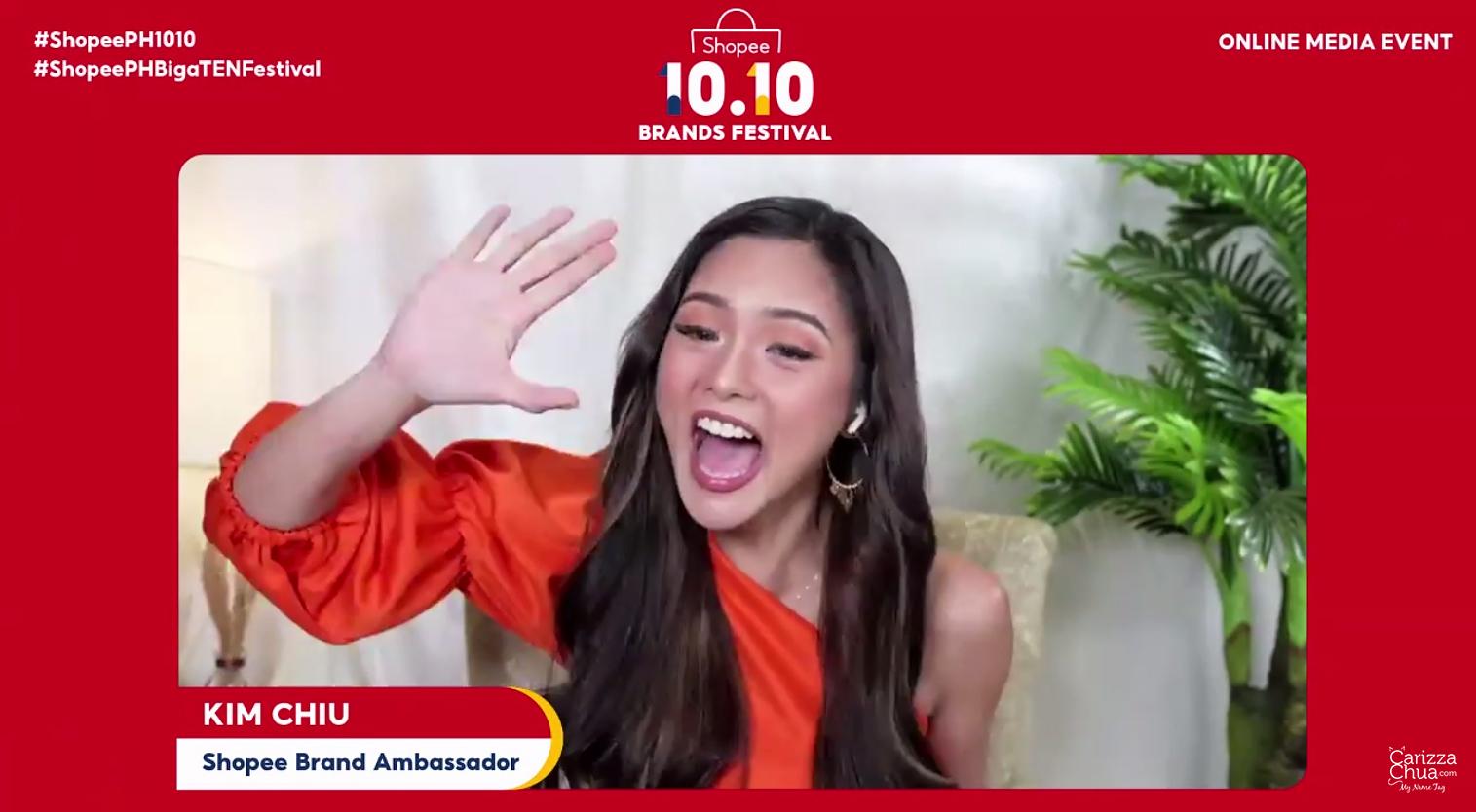 10.10 Brands Festival: Welcome to the Shopee Fam, Kim Chiu!