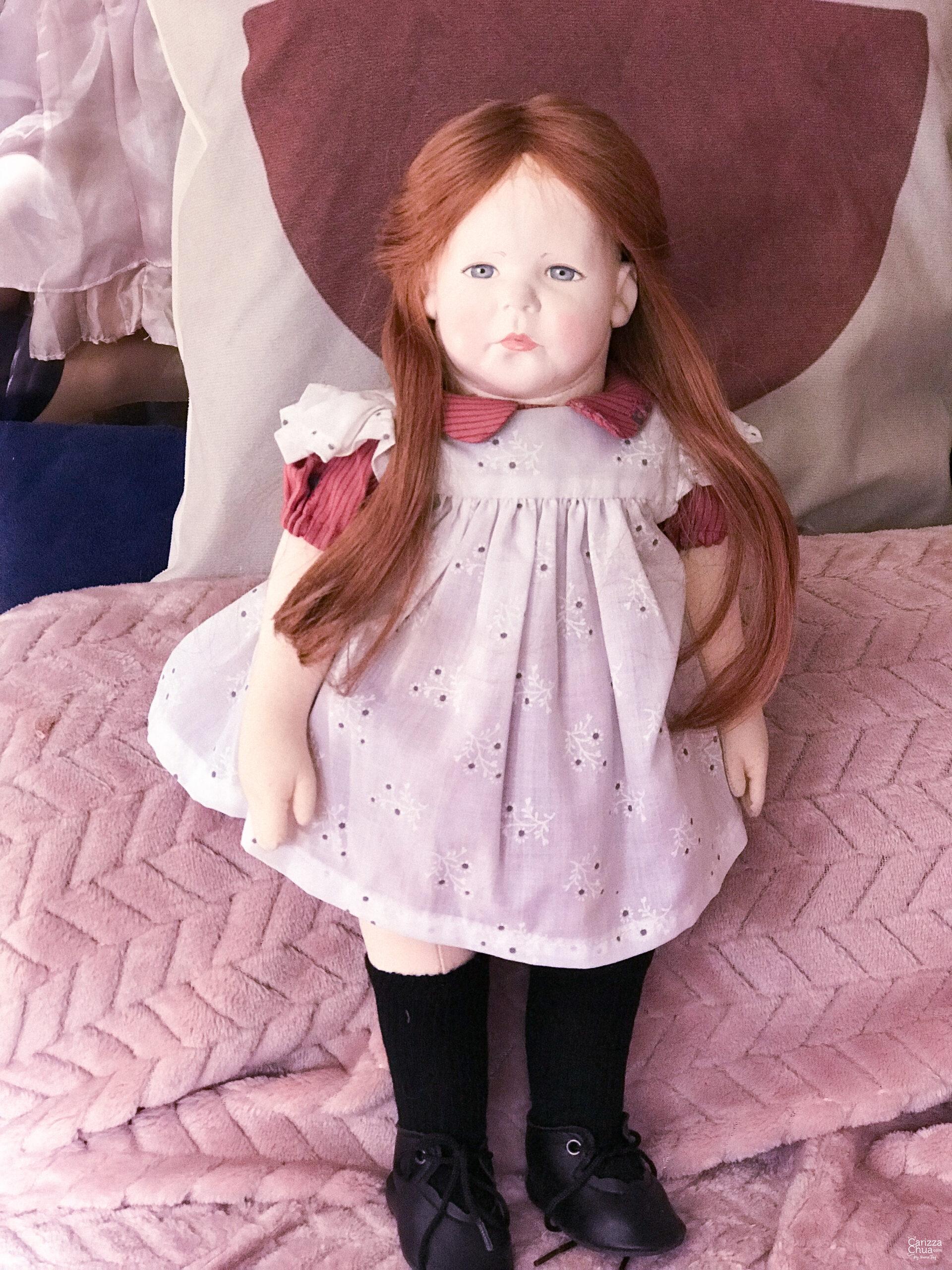Sarah – Tiny Tots Cloth Doll by Christine Adams