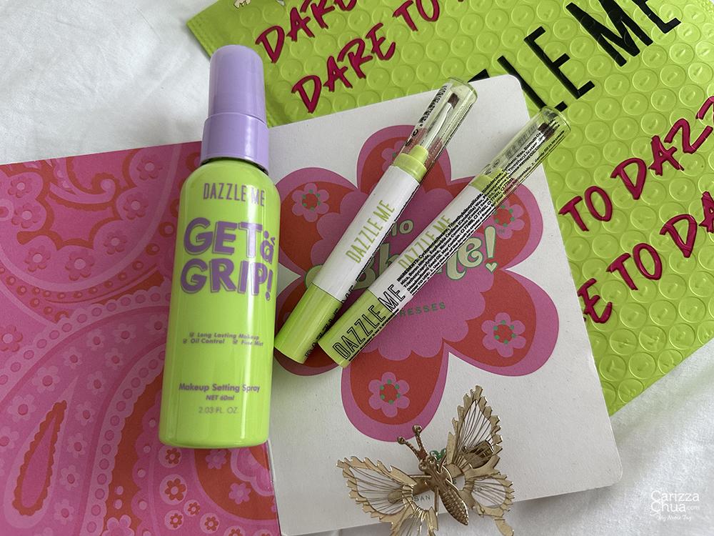 Dazzle Me Brow Buddy and Get A Grip! Setting Spray Review